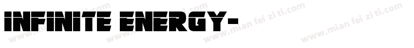 Infinite Energy字体转换